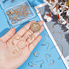 Beebeecraft 60Pcs 6 Style 304 Stainless Steel & Brass Earring Findings DIY-BBC0001-79-3