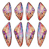 Transparent Resin Wing Pendants Set RESI-TAC0021-01D-8