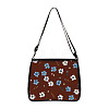 Flower Printed Polyester Shoulder Bags PW-WG4B978-08-1