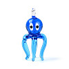 Handmade Lampwork Big Pendants LAMP-T025-06B-1