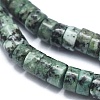 Natural African Turquoise(Jasper) Beads Strands G-A177-01L-12-3