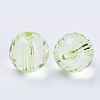 Transparent Acrylic Beads X-TACR-Q254-8mm-V32-3