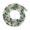 Natural Moss Agate Beads Strands G-J002-03H-A-3