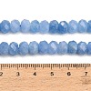 Faceted Dyed Natural White Jade Beads Strands GG-CBAE966-01A-T-5