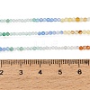 Gradient Color Natural Agate Beads Strands GG-CBA4399-A04-01A-5
