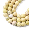 Natural Lemon Jade Beads Strands G-H343-D01-12mm-A-4