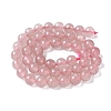 Natural Strawberry Quartz Beads Strands G-R435-03-A02-3