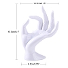 Plastic Ring Display Hand Model LS-DIY-I047-04B-2