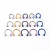 316L Surgical Stainless Steel Hoop Nose Rings for Women Men WGA64B5-12-1