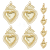Rack Plating Brass Pendants KK-HS0001-78-1