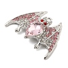 Alloy with Glass Rhinestone Pendants FIND-B033-01B-P-2