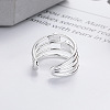 Heart Brass Cuff Rings for Women FS-WG6A9FB-01-4
