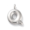 Rack Plating Brass Balloon Letter Pendants LS-KK-C050-01P-Q-1