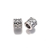Tibetan Style Alloy European Beads LS-TIBE-S314-95AS-RS-1