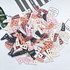 140Pcs 7 Colors Resin Buttons BUTT-GF0004-06-6
