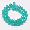 Natural Malaysia Jade Bead Strands G-M101-8mm-05-2