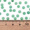 FGB Frosted Transparent Glass Seed Beads SEED-N013-02A-09-4