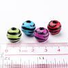 Opaque Acrylic Beads SACR-C020-51-4