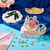 200Pcs Alloy Rhinestone Cabochons FIND-TA0008-43-7