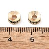 Brass Micro Pave Cubic Zirconia Beads KK-R216-13KCG-01-3