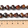Natural Tiger Eye Beads Strands G-C267-B15-5