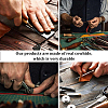 Rectangle Leather Credit Card Wallets for Women Men AJEW-WH20001-31A-7