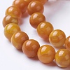 Natural Agate Beads Strands X-G-G754-08-8mm-3
