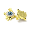 Real 18K Gold Plated Brass Pendants KK-L209-002G-01-2