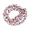 ABS Plastic Imitation Pearl Beads Strands KY-N015-15-A04-2