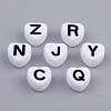 Opaque Acrylic Enamel Beads MACR-S273-37A-2