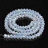 Electroplate Glass Beads Strands EGLA-A044-J3mm-L06-2