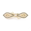 Alloy Crystal Rhinestone Hair Barrettes PHAR-D011-03LG-1