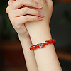 200Pcs 2 Colors Tibetan Style Alloy Beads TIBE-ME0001-15-5