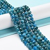 Natural Apatite Beads Strands G-J400-E01-05-1