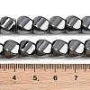 Synthetic Non-magnetic Hematite Beads Strands GG-CBAB93D-A01-01-3