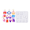 Geometry Earrings Pendants DIY Silicone Mold DIY-Q033-01D-1