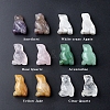 Natural Mixed Gemstone Carved Bird Figurines PW-WGD7FD8-09-1