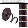 5M Flat PU Imitation Leather Cord LC-WH0009-07A-5