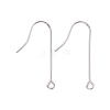 Tarnish Resistant 316 Surgical Stainless Steel Earring Hooks STAS-E027-02B-P-1