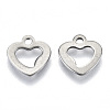 Non-Tarnish 201 Stainless Steel Charms STAS-R116-005-2