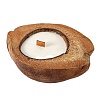 Coconut Shell Candle Holder PW24031406076-1