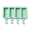 Food Grade DIY Rectangle Ice-cream Silicone Molds LS-DIY-D062-03A-3