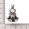 304 Stainless Steel Pendants STAS-K283-33AS-2