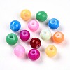 Baking Painted Glass Beads DGLA-Q020-6mm-M01-2