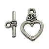 Tibetan Style Toggle Clasps LS-LF1526Y-NF-1
