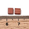2-Hole Baking Paint Glass Seed Beads SEED-S023-17C-38-3
