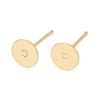 304 Stainless Steel Stud Earring Findings STAS-E025-4G-3