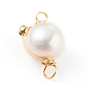 Natural Cultured Freshwater Pearl Pendants PALLOY-JF00673-01-2