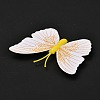 PVC Plastic Artificial 3D Butterfly Decorations DIY-I072-02F-3