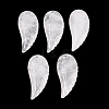 Natural Quartz Crystal Pendants G-E435-F-16-1